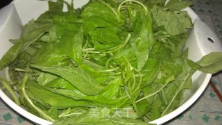 蚕豆苋菜的做法步骤：2