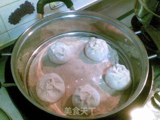 香菇油菜包的做法步骤：2