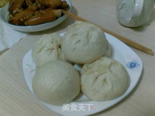 香菇油菜包的做法步骤：3