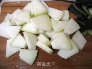 冬瓜杏鲍菇的做法步骤：3