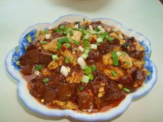 麻辣鲜香的红白豆腐的做法步骤：8