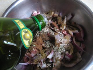 家庭烤箱版羊肉串的做法步骤：13