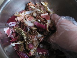 家庭烤箱版羊肉串的做法步骤：14