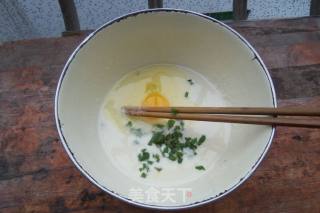 薄荷鸡蛋饼的做法步骤：2