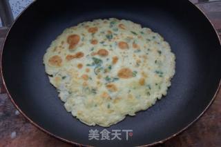 薄荷鸡蛋饼的做法步骤：6
