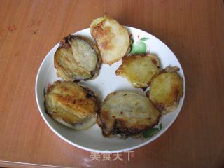 电饼铛煎茄盒土豆盒的做法步骤：6
