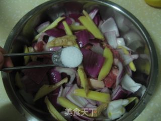 蚝油洋葱牛肉串的做法步骤：5
