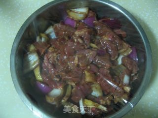 蚝油洋葱牛肉串的做法步骤：11