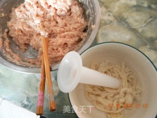 鸡肉肠的做法步骤：3