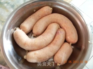 鸡肉肠的做法步骤：4