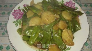 刀豆炒土豆的做法步骤：11