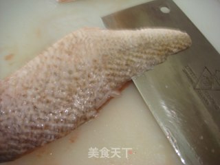 香橙双色菊花鱼的做法步骤：3