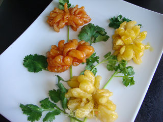 香橙双色菊花鱼的做法步骤：20