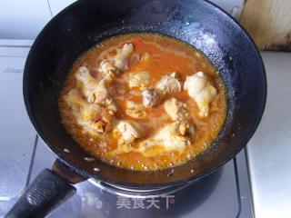 番茄红烩肉翅根的做法步骤：7