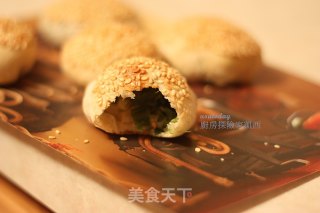 【东煮】果真砰成蟹壳黄 Green Onion Pastry的做法步骤：3