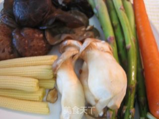 罗汉斋烩饭的做法步骤：1