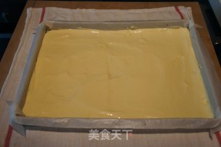 【我的烘培时间】幻想中的彩色豹纹世界---七彩豹纹蛋糕卷的做法步骤：39