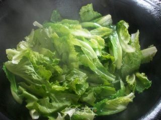 蒜香生菜的做法步骤：3