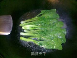 白灼菜心的做法步骤：5