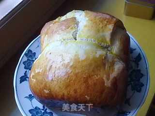 面包机版香蕉面包的做法步骤：8