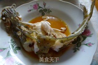 清蒸芝麻剑鱼（淡水河鱼上佳鱼类）的做法步骤：5