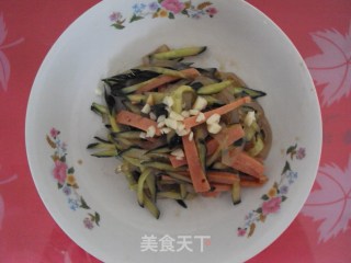 夏日清爽凉菜------拌黄瓜的做法步骤：4