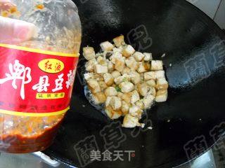 蒜香豆瓣豆腐的做法步骤：6
