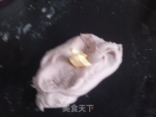 紫薯花环包的做法步骤：3