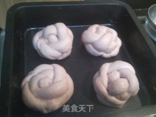 紫薯花环包的做法步骤：6
