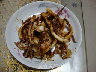 烤鱿鱼的做法步骤：3