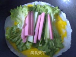 简易早餐----鸡蛋饼的做法步骤：5