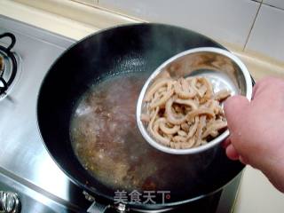 烂蒜烩肚丝的做法步骤：8