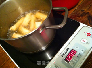 荠菜黄鱼春卷的做法步骤：7