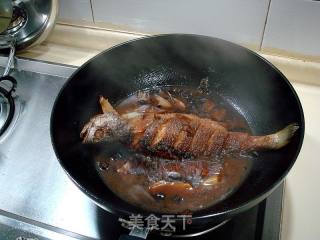 醋烧黄鱼的做法步骤：12