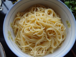 凉拌玉米面的做法步骤：2