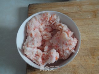 虾肉核桃芝麻饼的做法步骤：2