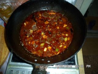水煮牛肉片的做法步骤：6