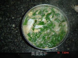 蛋花狗脊叶汤的做法步骤：9