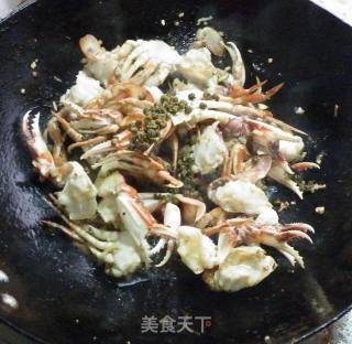 香辣蟹的做法步骤：5