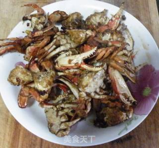 香辣蟹的做法步骤：7