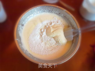 扎实口感——牛奶蜂蜜蛋糕的做法步骤：5