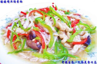 《缕缕情丝述衷肠》‘缕缕青丝素中肠’的做法步骤：8