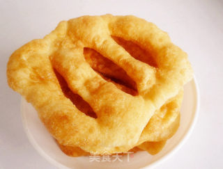 健康油饼的做法步骤：11