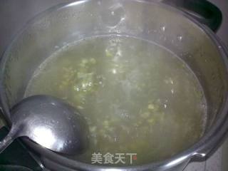 绿豆通心粉糖水的做法步骤：9