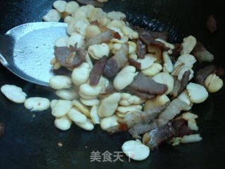 蚕豆煮枇杷叶的做法步骤：6
