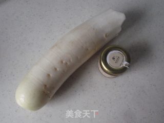 咳嗽咽喉红肿的偏方——蜂蜜萝卜的做法步骤：1