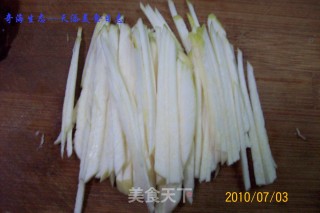 【1条黑鱼6道菜】——之一《青椒茭白炒鱼柳》的做法步骤：6