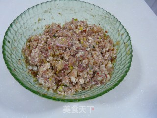 看韩剧学韩式料理——泡菜蒸饺的做法步骤：7