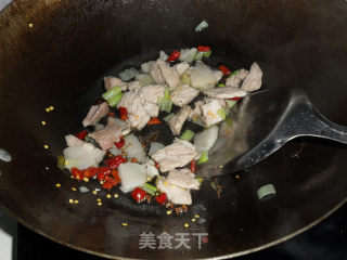 萝卜炒肉片的做法步骤：5