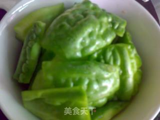 豉汁凉瓜皮的做法步骤：1